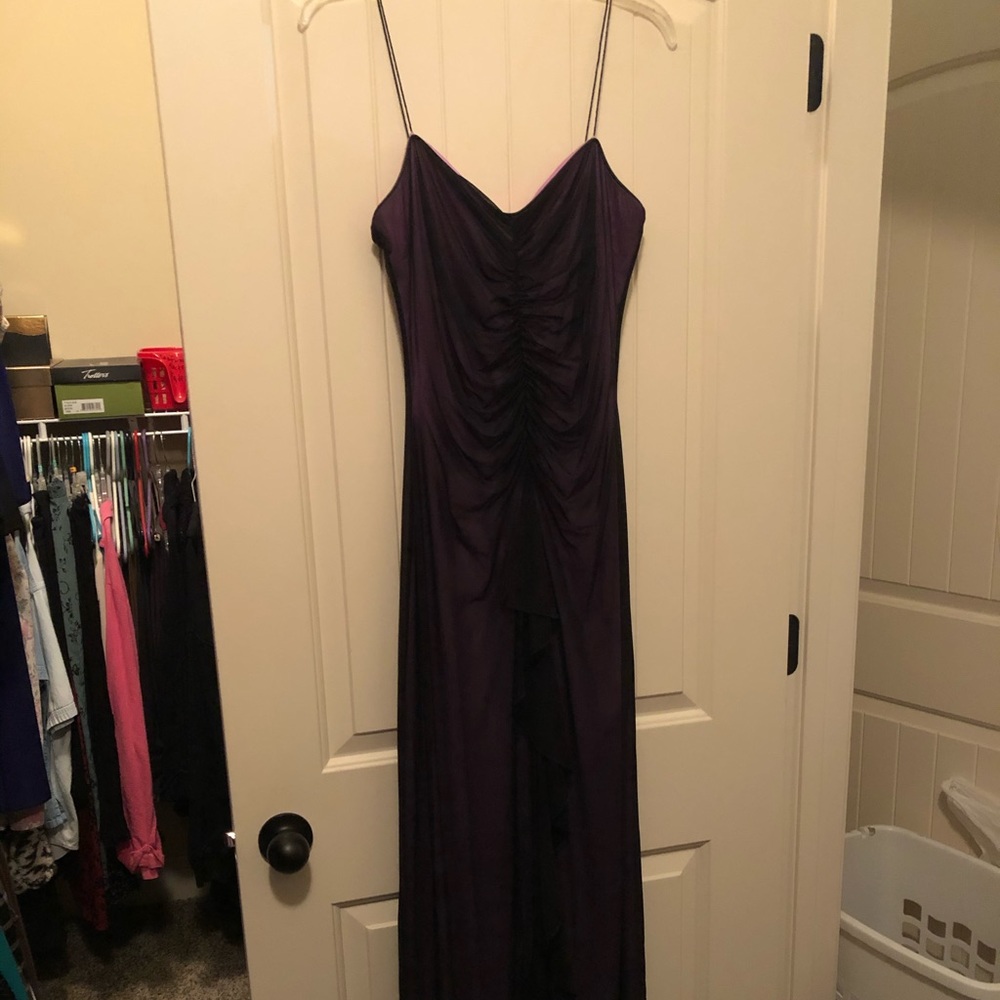 Mesh Sheer Bodice Dress